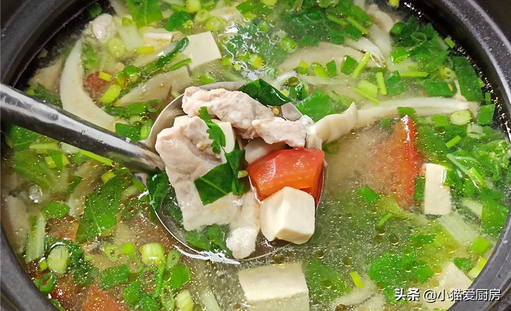 圖片[1]-【三鮮肉片湯】做法步驟圖 冬天來一碗暖和 做法還簡單-起舞食譜網