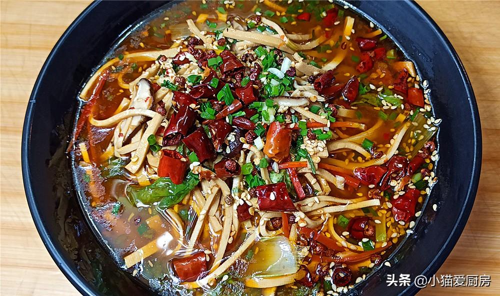 圖片[13]-【水煮干絲】做法步驟圖 味道麻辣爽口特別開胃下飯-起舞食譜網