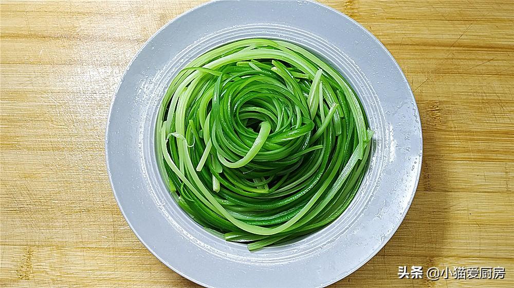 圖片[8]-【涼拌蒜苔】做法步驟圖 特別的解膩 做一盤不夠-起舞食譜網