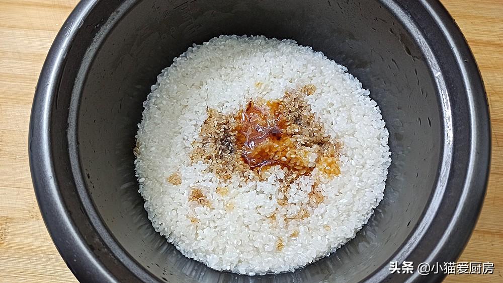 圖片[5]-【臘肉青豌豆燜飯】做法步驟圖 連火都不用燒 真是簡單-起舞食譜網