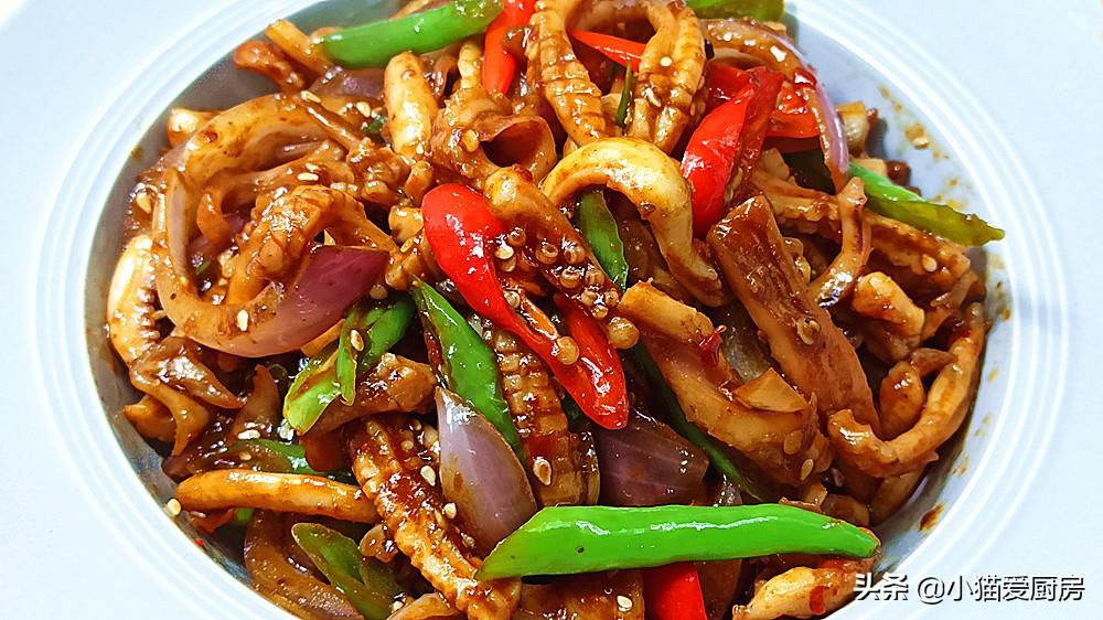 圖片[14]-【香辣魷魚】做法步驟圖 香辣夠味好吃下飯 太過癮了-起舞食譜網