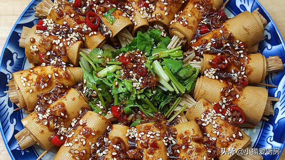 圖片[14]-【鹵味金針菇豆腐卷】做法步驟圖 香辣好吃 下飯下酒-起舞食譜網