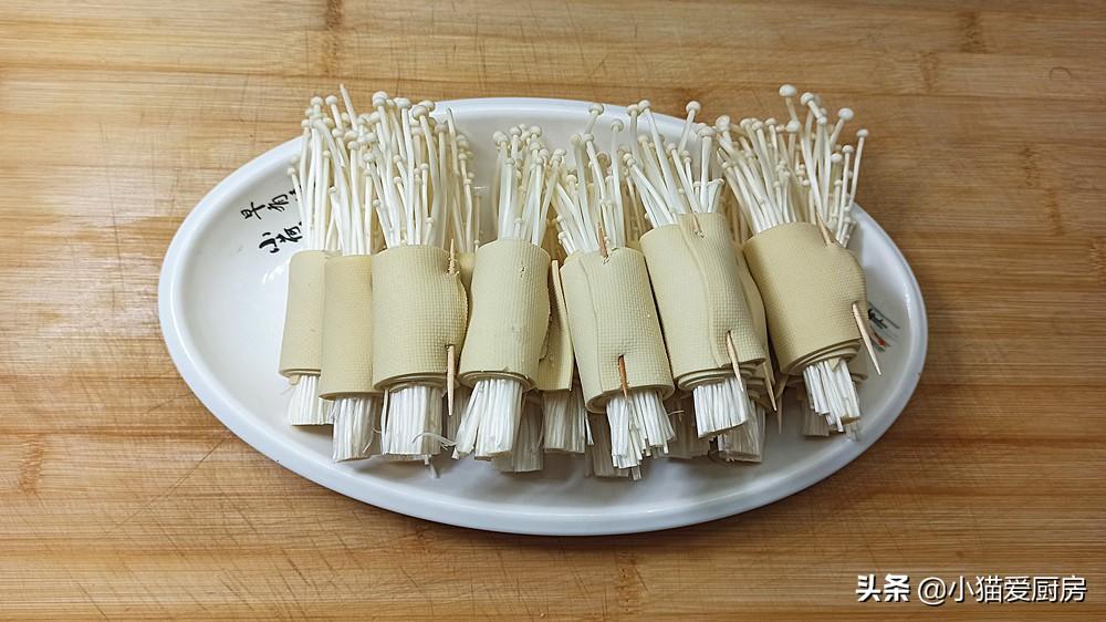 圖片[9]-【鹵味金針菇豆腐卷】做法步驟圖 香辣好吃 下飯下酒-起舞食譜網