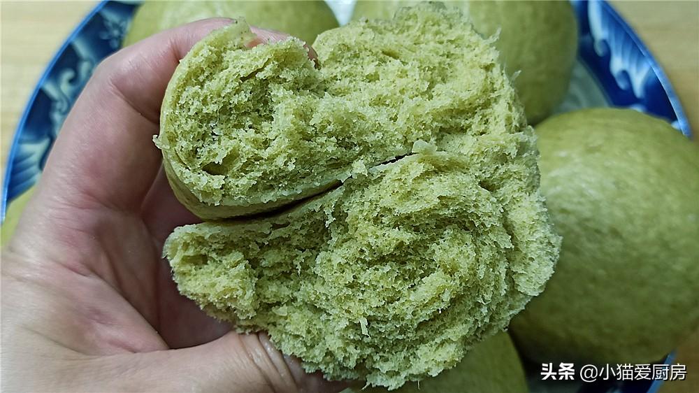 圖片[2]-【發(fā)面青團】做法步驟圖 其實做成饅頭和包子也不錯-起舞食譜網