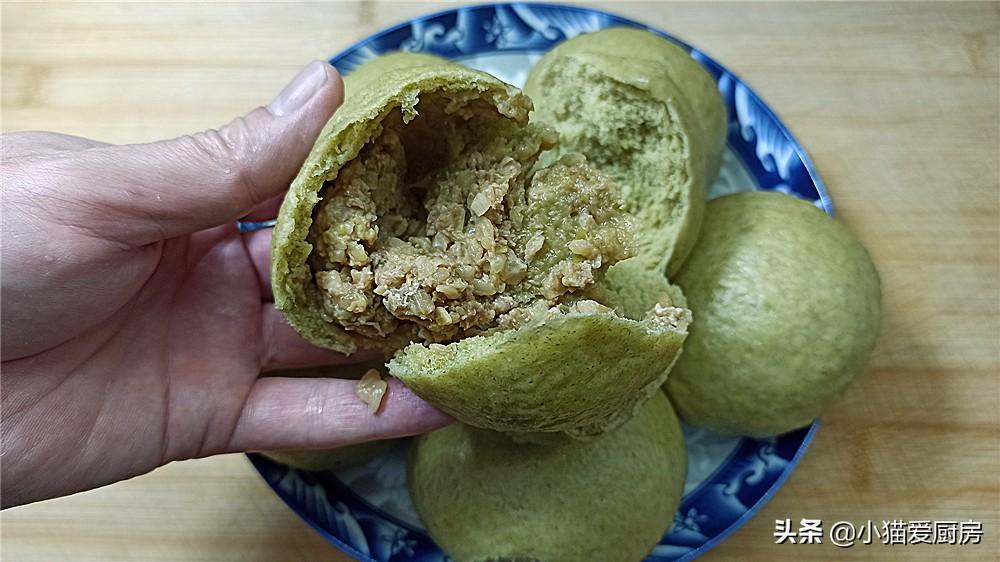 圖片[3]-【發(fā)面青團】做法步驟圖 其實做成饅頭和包子也不錯-起舞食譜網