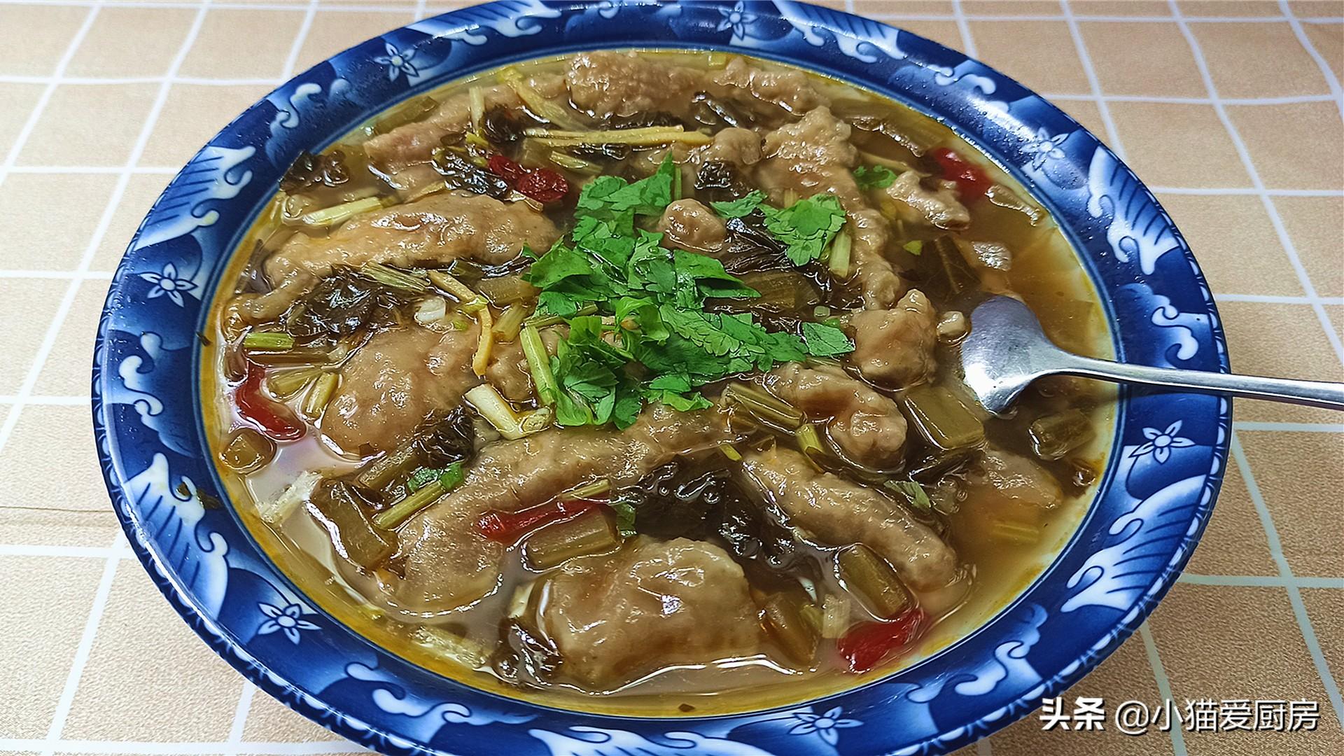 圖片[1]-【酸菜水滑肉】做法步驟圖 酸辣爽口 做好一家人搶著吃-起舞食譜網(wǎng)