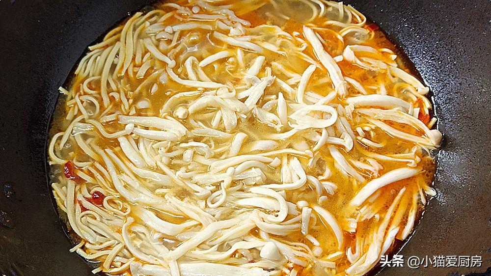 圖片[12]-【酸湯海鮮菇干豆腐絲】做法步驟圖 10分鐘做好 酸辣開胃湯汁都-起舞食譜網