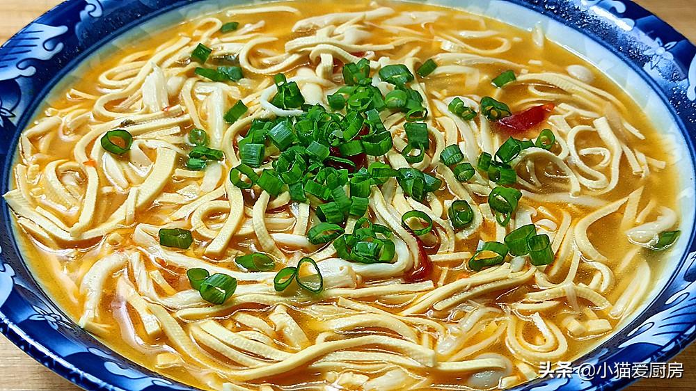 圖片[13]-【酸湯海鮮菇干豆腐絲】做法步驟圖 10分鐘做好 酸辣開胃湯汁都-起舞食譜網