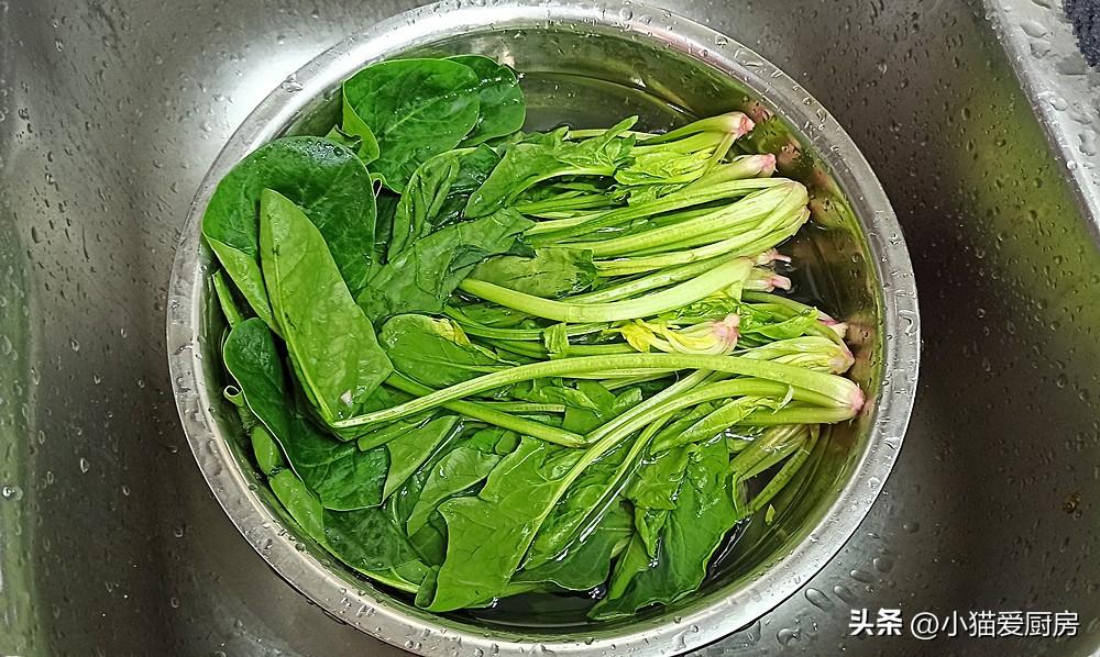 圖片[4]-【白灼菠菜】做法步驟圖 清香味美 吃完不長肉-起舞食譜網