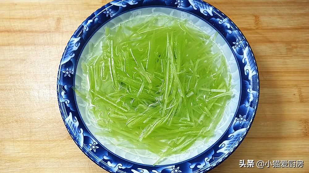 圖片[5]-【醬肉絲拌生萵筍絲】做法步驟圖 非常美味 下飯不錯-起舞食譜網(wǎng)