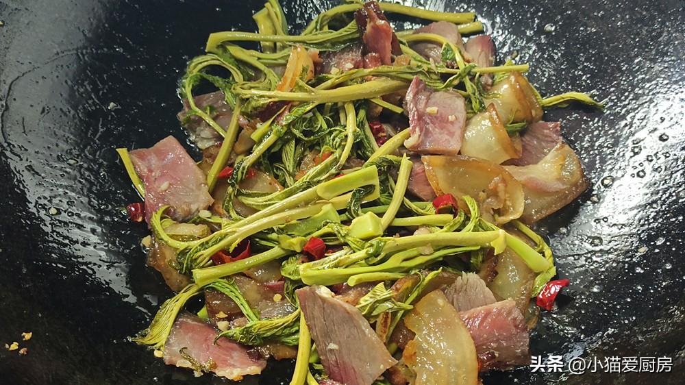 圖片[11]-【香椿芽炒臘肉】做法步驟圖 好吃又下飯 做一盤不夠吃-起舞食譜網