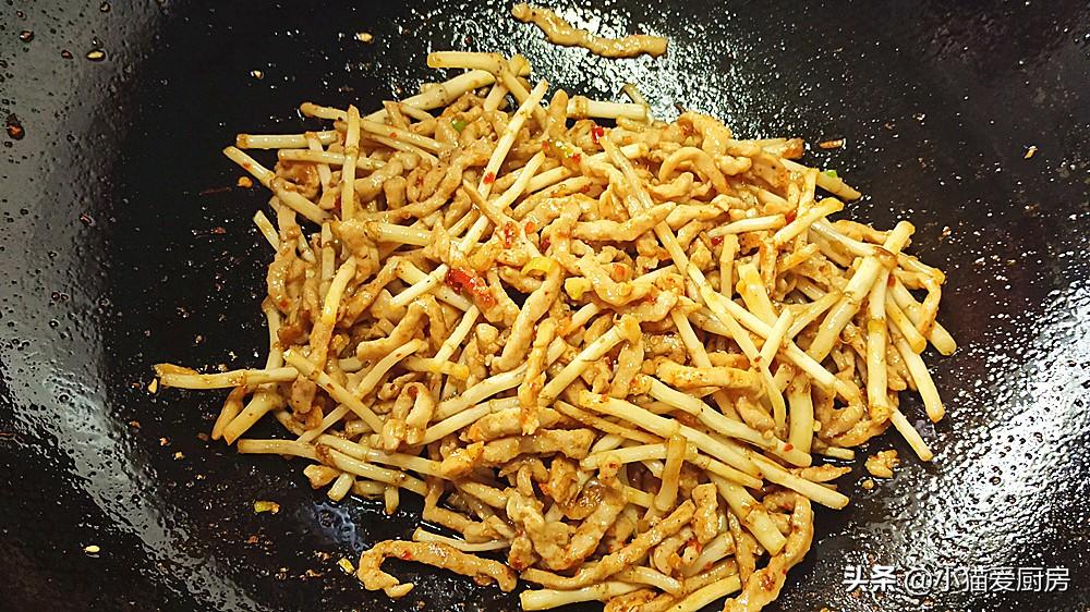 圖片[11]-【折耳根炒肉絲】做法步驟圖 味道特別棒 比拌著味好-起舞食譜網