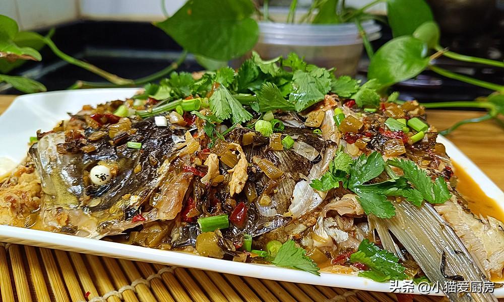 圖片[1]-【泡菜魚頭】做法步驟圖 你吃過嗎？酸辣開胃 太下飯了-起舞食譜網