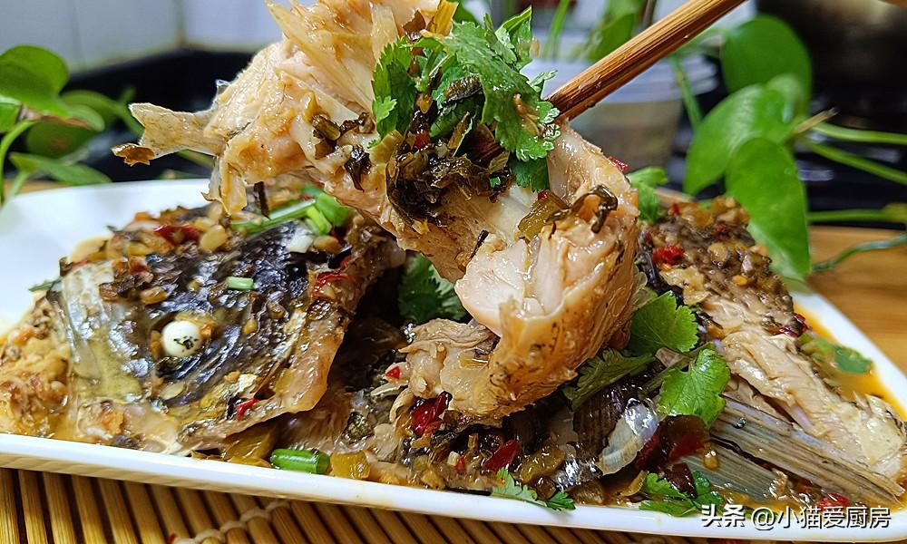 圖片[3]-【泡菜魚頭】做法步驟圖 你吃過嗎？酸辣開胃 太下飯了-起舞食譜網