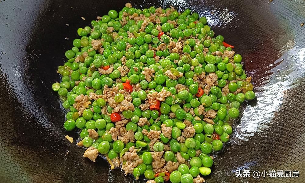 圖片[9]-【肉末青豌豆】做法步驟圖 葷素搭配 營養味美-起舞食譜網