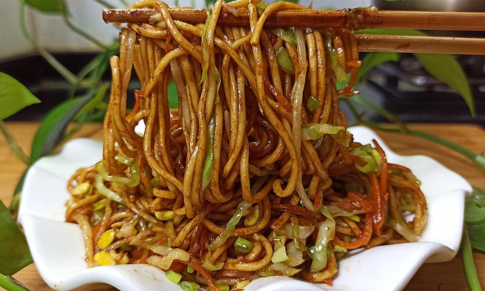 圖片[11]-【路邊攤炒面】做法步驟圖 充滿燒烤味道 真香-起舞食譜網