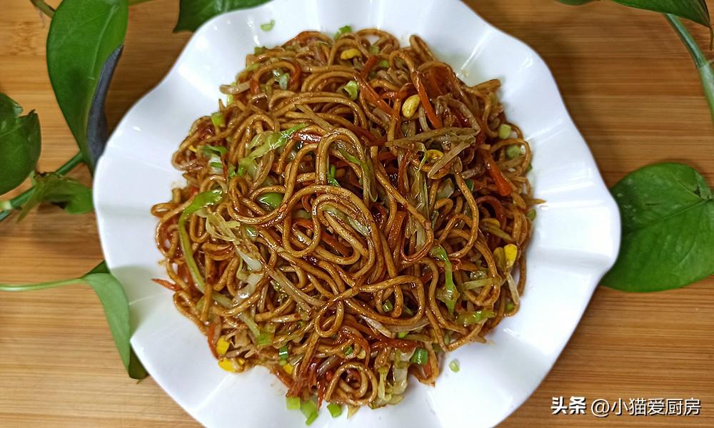 圖片[2]-【路邊攤炒面】做法步驟圖 充滿燒烤味道 真香-起舞食譜網