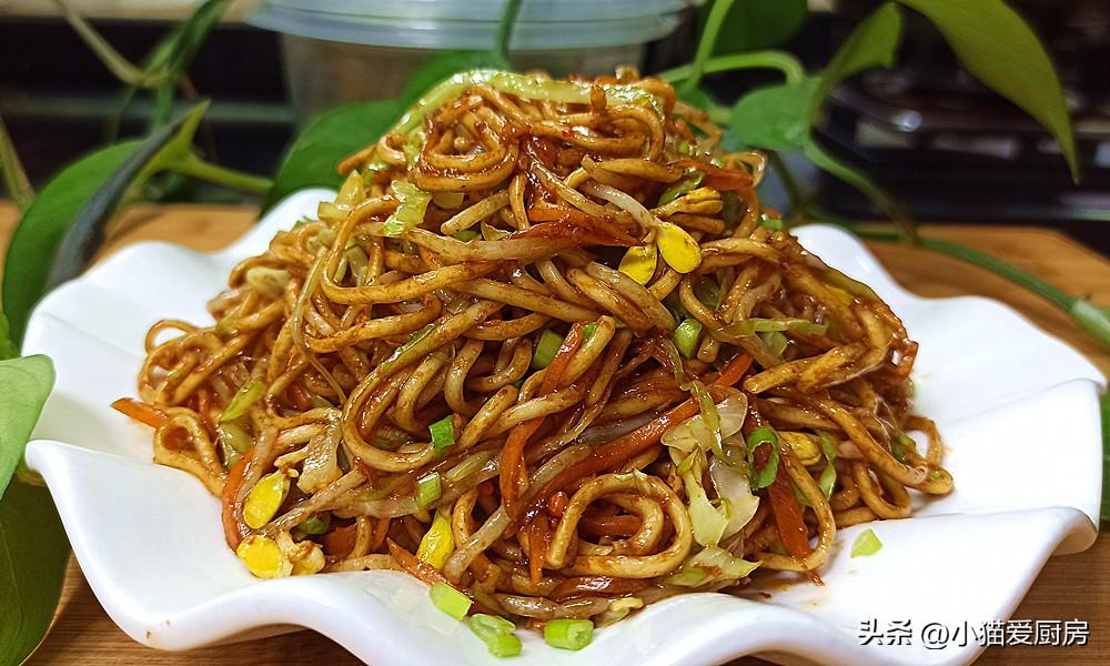 圖片[3]-【路邊攤炒面】做法步驟圖 充滿燒烤味道 真香-起舞食譜網
