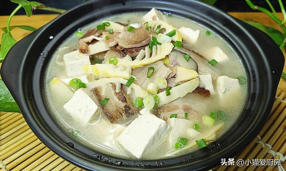 圖片[14]-【春筍豆腐燉臘肉】做法步驟圖  味道太鮮了-起舞食譜網