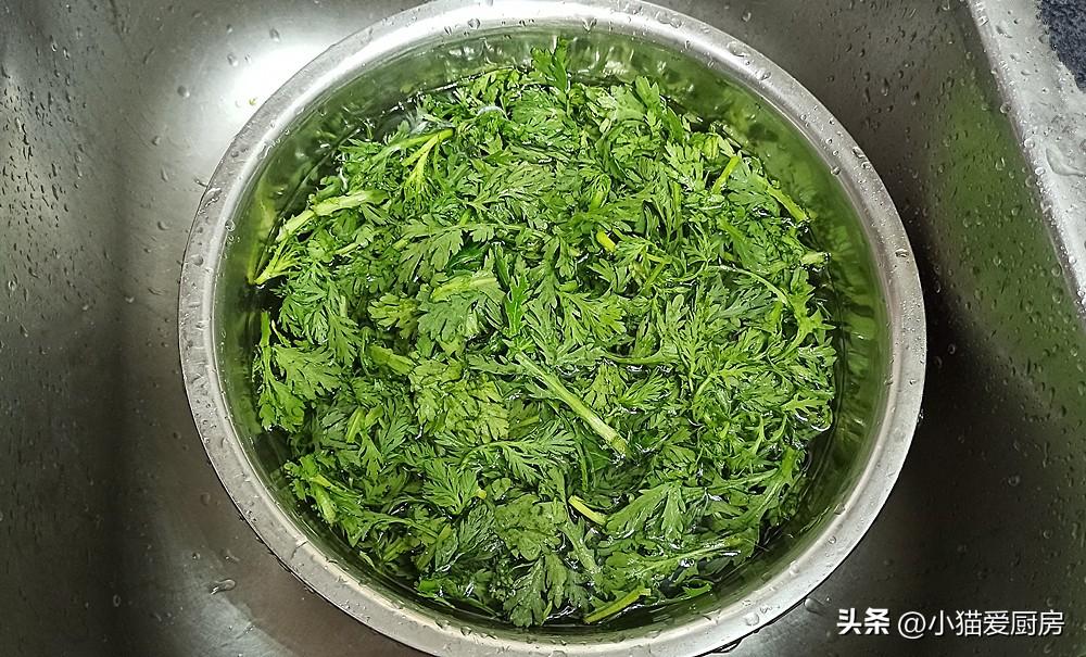 圖片[4]-【茼蒿兩吃】做法步驟圖 不同味道 特別爽口解膩-起舞食譜網(wǎng)