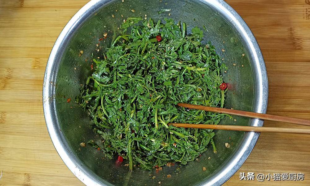 圖片[7]-【茼蒿兩吃】做法步驟圖 不同味道 特別爽口解膩-起舞食譜網(wǎng)