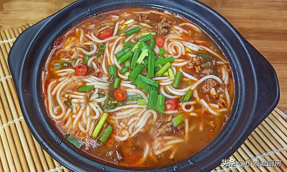 圖片[3]-【酸辣肉末米粉】做法步驟圖 酸辣過癮 真解饞！-起舞食譜網(wǎng)