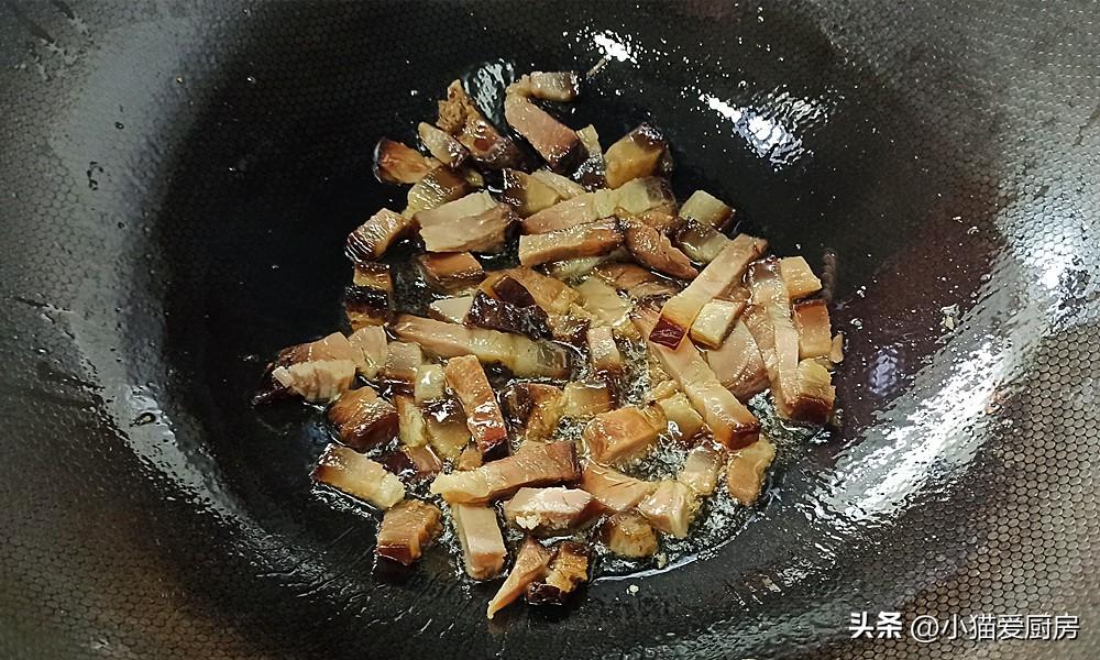 圖片[6]-【蔫蘿卜炒臘肉】做法步驟圖 放點臘肉簡單一炒 口感和味道都-起舞食譜網