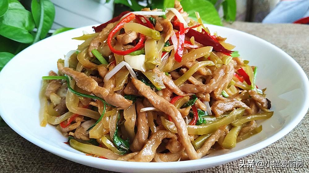 圖片[3]-【榨菜炒肉絲】做法步驟圖 特解膩 下酒又下飯-起舞食譜網