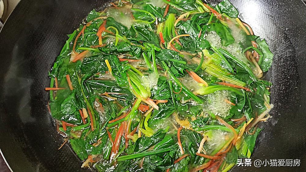 圖片[9]-【粉絲菠菜】做法步驟圖  營養好吃  幾分鐘上桌-起舞食譜網