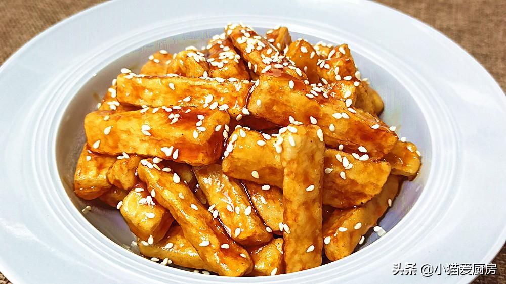 圖片[1]-【糖醋山藥】做法步驟圖 好看又好吃 孩子喜歡吃-起舞食譜網