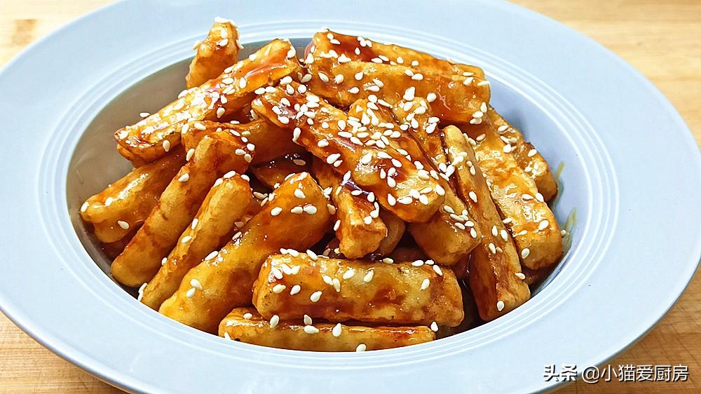 圖片[3]-【糖醋山藥】做法步驟圖 好看又好吃 孩子喜歡吃-起舞食譜網