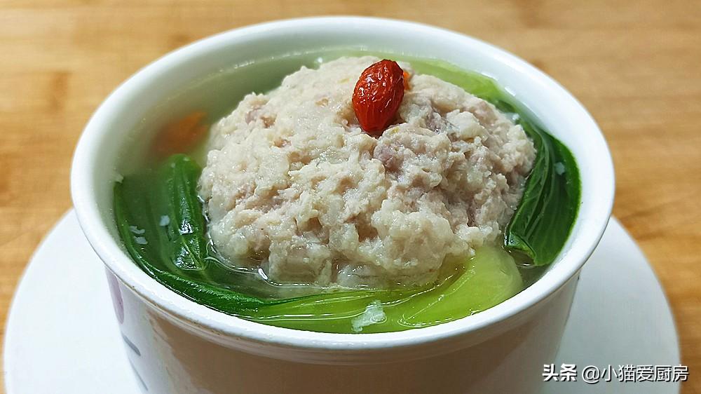 圖片[1]-【清燉獅子頭】做法步驟圖 好吃不膩-起舞食譜網