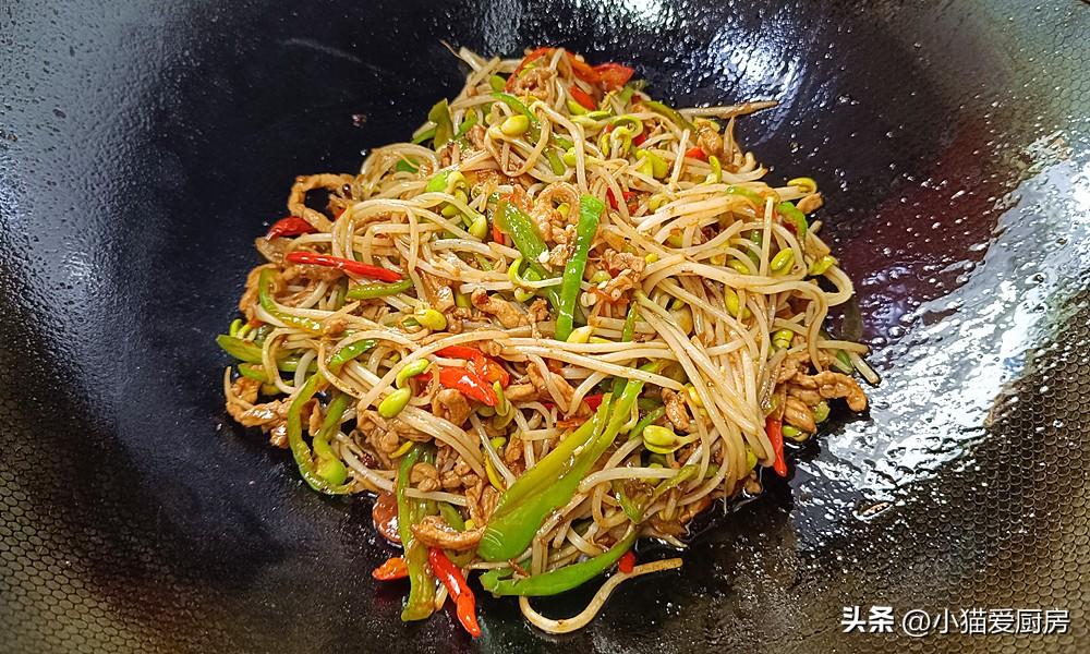 圖片[9]-【小炒黃豆芽】做法步驟圖 香辣入味 下飯下酒都不錯-起舞食譜網