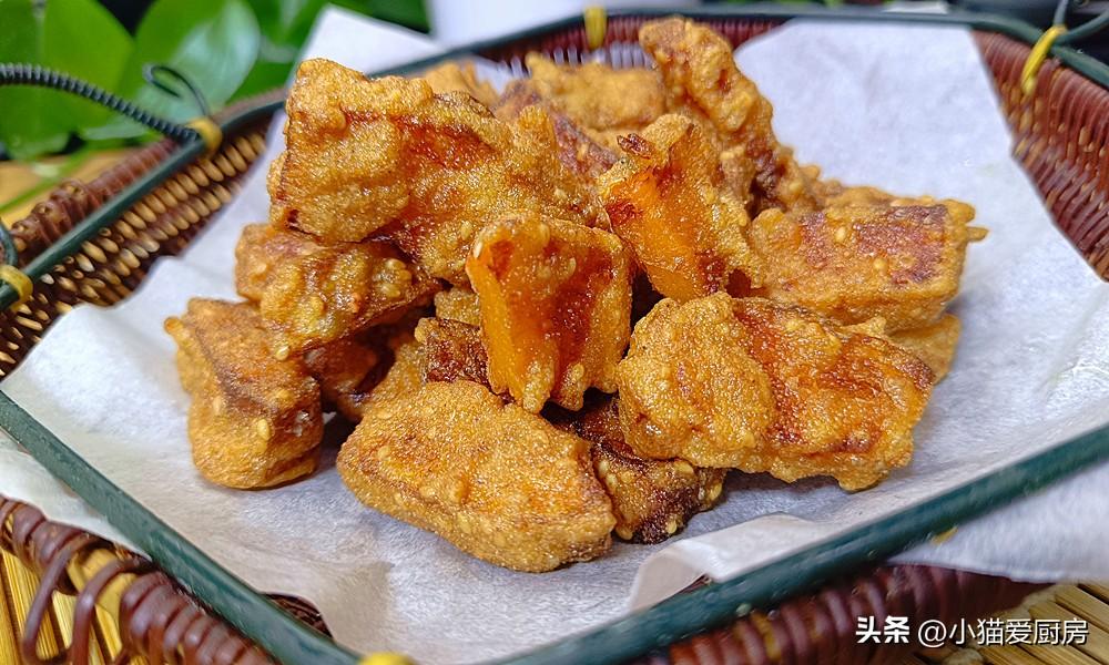 圖片[3]-【香酥南瓜】做法步驟圖 外酥里嫩 孩子特別喜歡-起舞食譜網