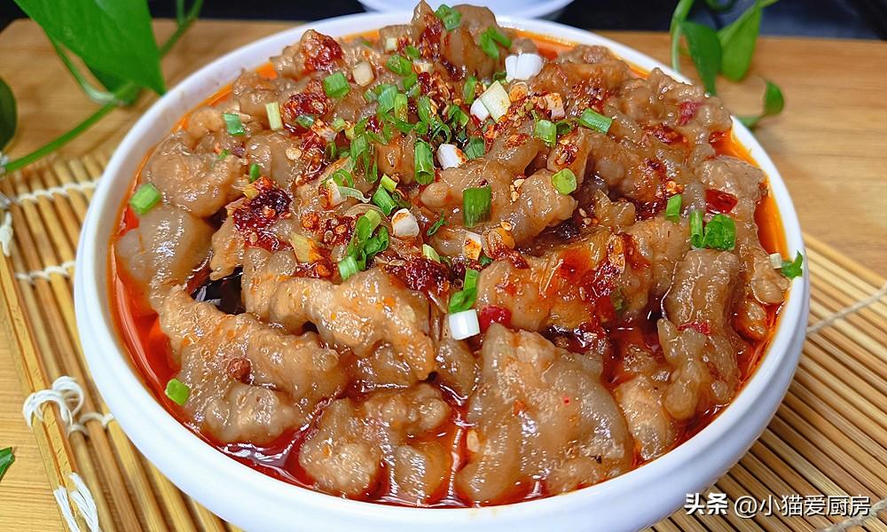 圖片[1]-【蒸滑肉】做法步驟圖 酸辣爽口 做好一家人搶著吃-起舞食譜網