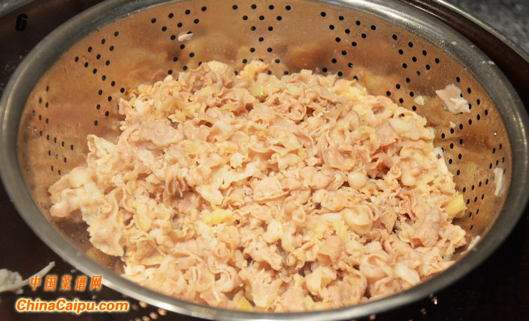 油潑金針羊肉