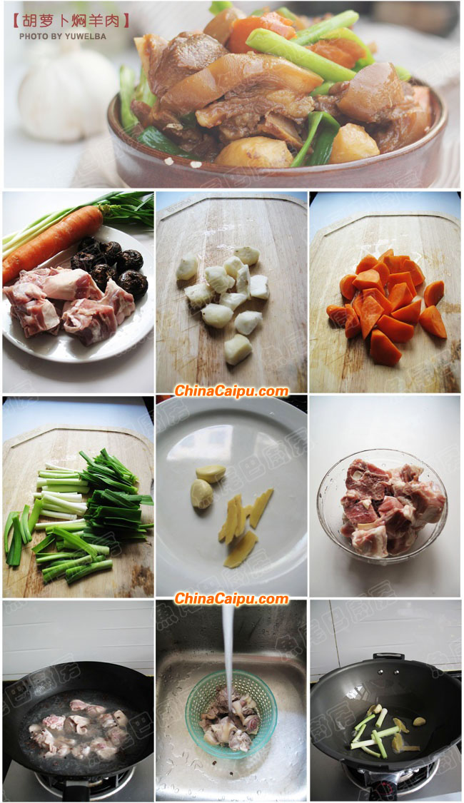 胡蘿卜燜羊肉