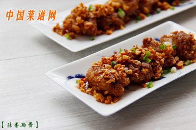 圖片[1]-蒜香排骨-起舞食譜網