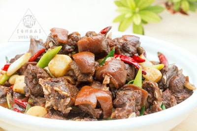 圖片[1]-紅燒狗肉-起舞食譜網