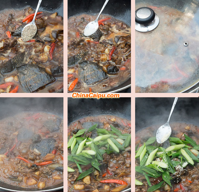 圖片[6]-蒜香臘味甲魚-起舞食譜網