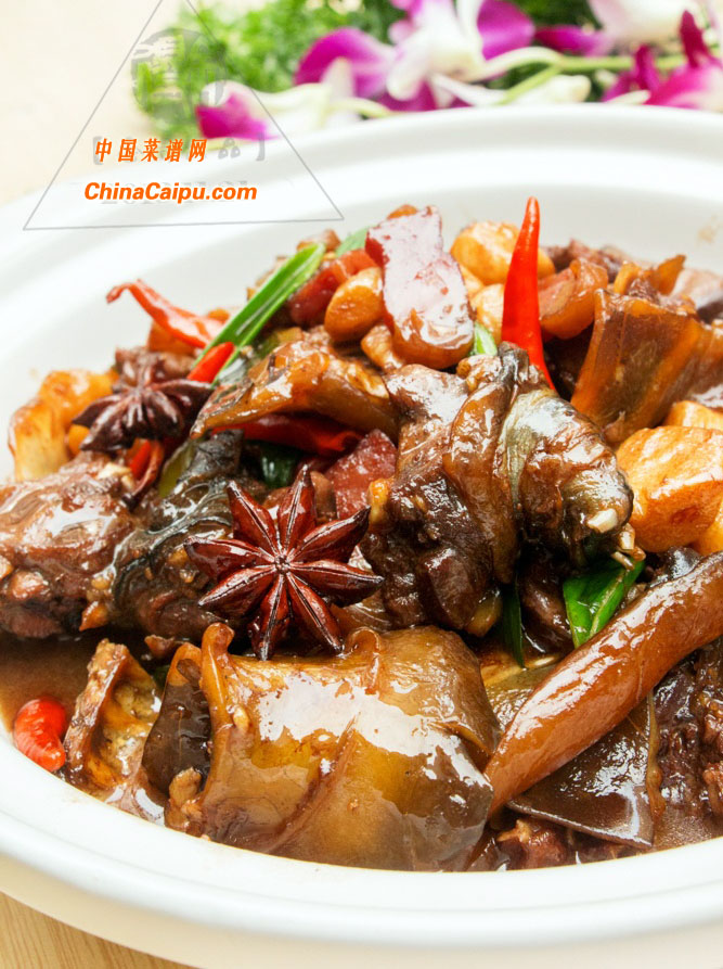 圖片[2]-蒜香臘味甲魚-起舞食譜網