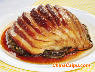 干豇豆扣肉