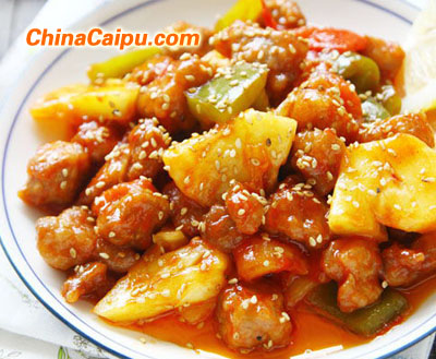 菠蘿糖醋肉-起舞食譜網(wǎng)