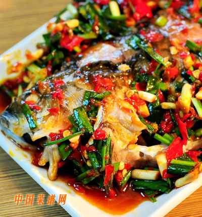 剁椒涼拌魚