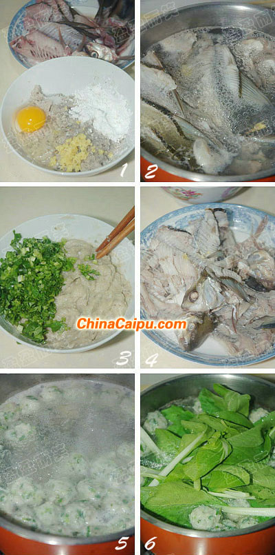 圖片[2]-鯪魚肉丸湯的做法 鯪魚肉丸湯怎么做-起舞食譜網