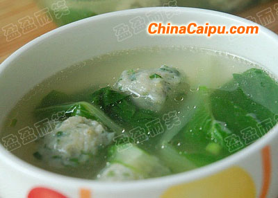 圖片[1]-鯪魚肉丸湯的做法 鯪魚肉丸湯怎么做-起舞食譜網