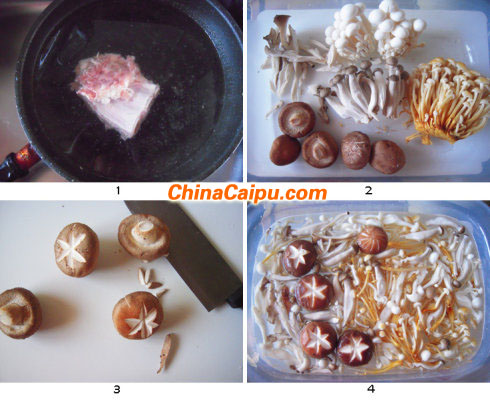 圖片[2]-一品蘑菇煲的做法 一品蘑菇煲怎么做-起舞食譜網(wǎng)