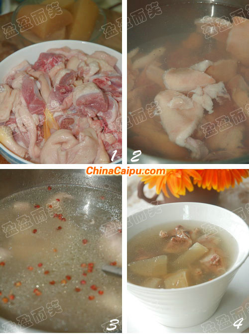圖片[2]-開胃:酸蘿卜老鴨湯的做法-起舞食譜網