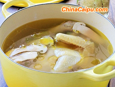 圖片[1]-松茸雞湯的做法,松茸雞湯怎么做-起舞食譜網