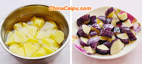 土豆醬燒茄子